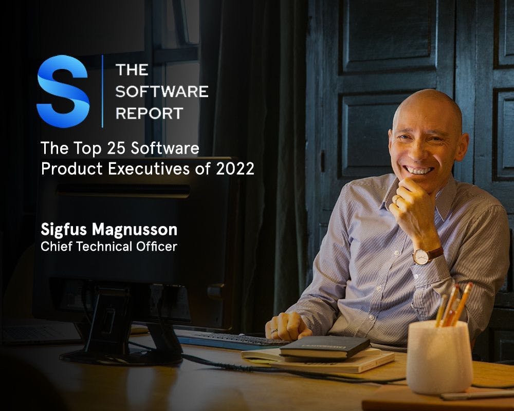 The Top 25 Software Product Executives of 2022 - Sigfus Magnusson