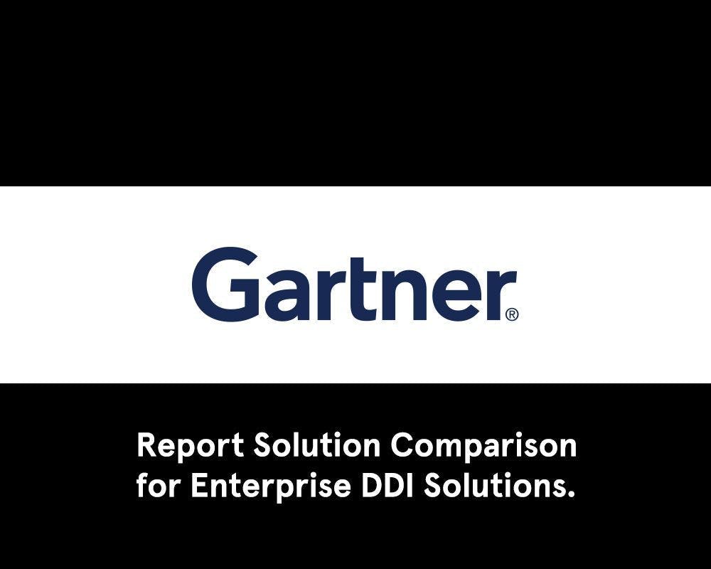 Men&Mice in 2019 Gartner Report Solution Comparison for Enterprise DNS, DHCP and IP Address Management (DDI) Solutions